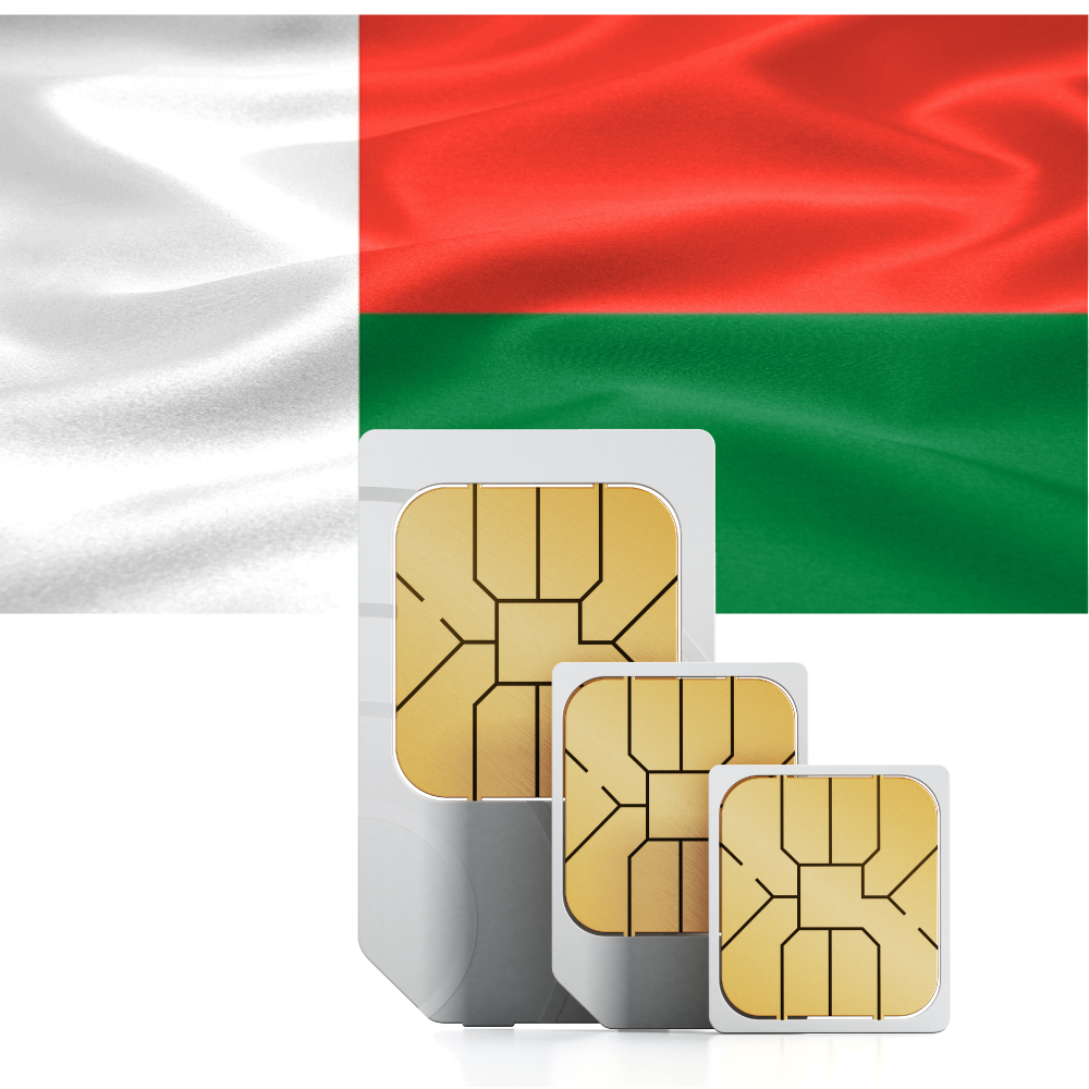 Madagascar Prepaid Travel SIM Card travSIM