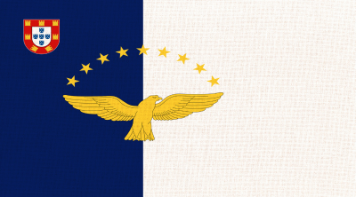 Azores SIM Card – Travel connectivity for Azores. Image featuring the Azores flag