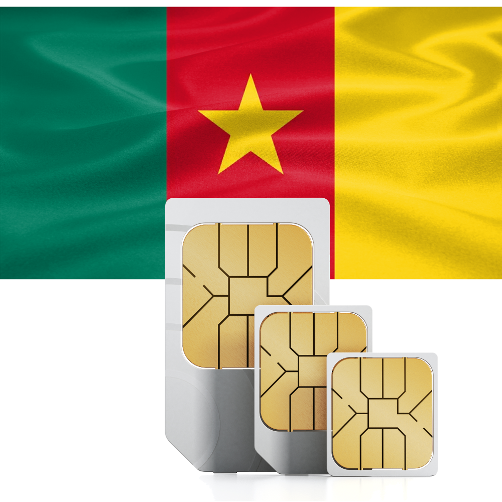 Prepaid-Reise-SIM-Karte für Kamerun