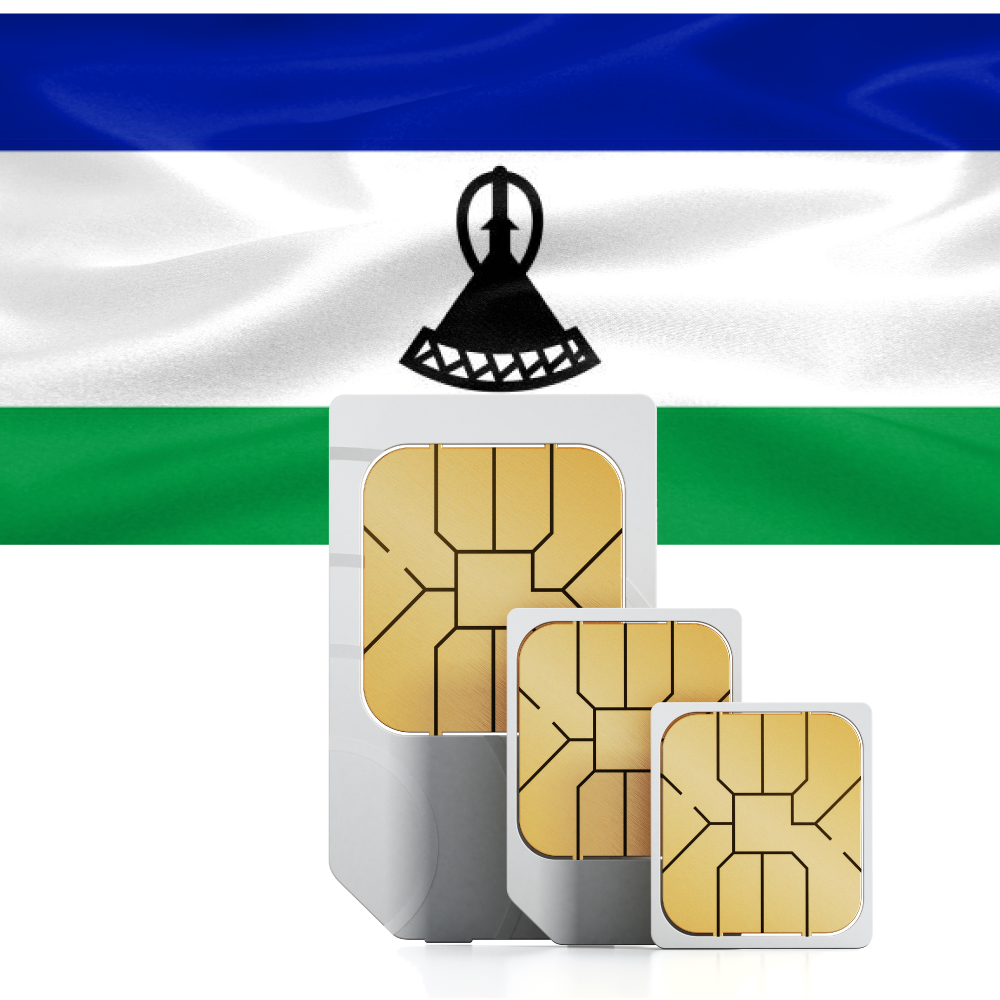 Prepaid-Reise-SIM-Karte für Lesotho