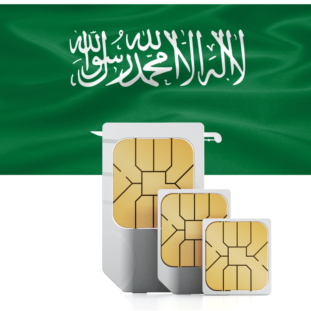 Carte SIM de voyage prépayée Arabie Saoudite
