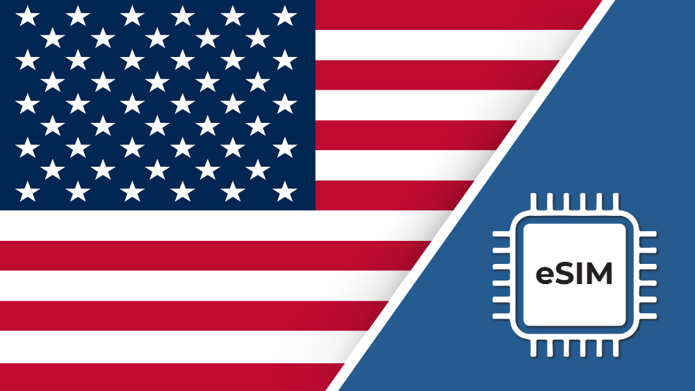 eSIM USA : données, appels et SMS illimités