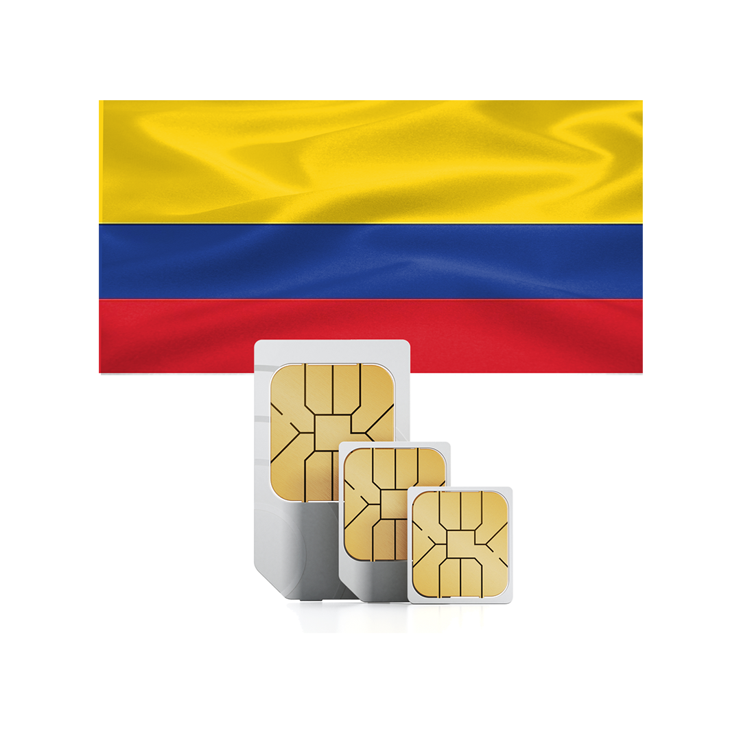 Kolumbien Prepaid-Reise-SIM-Karte