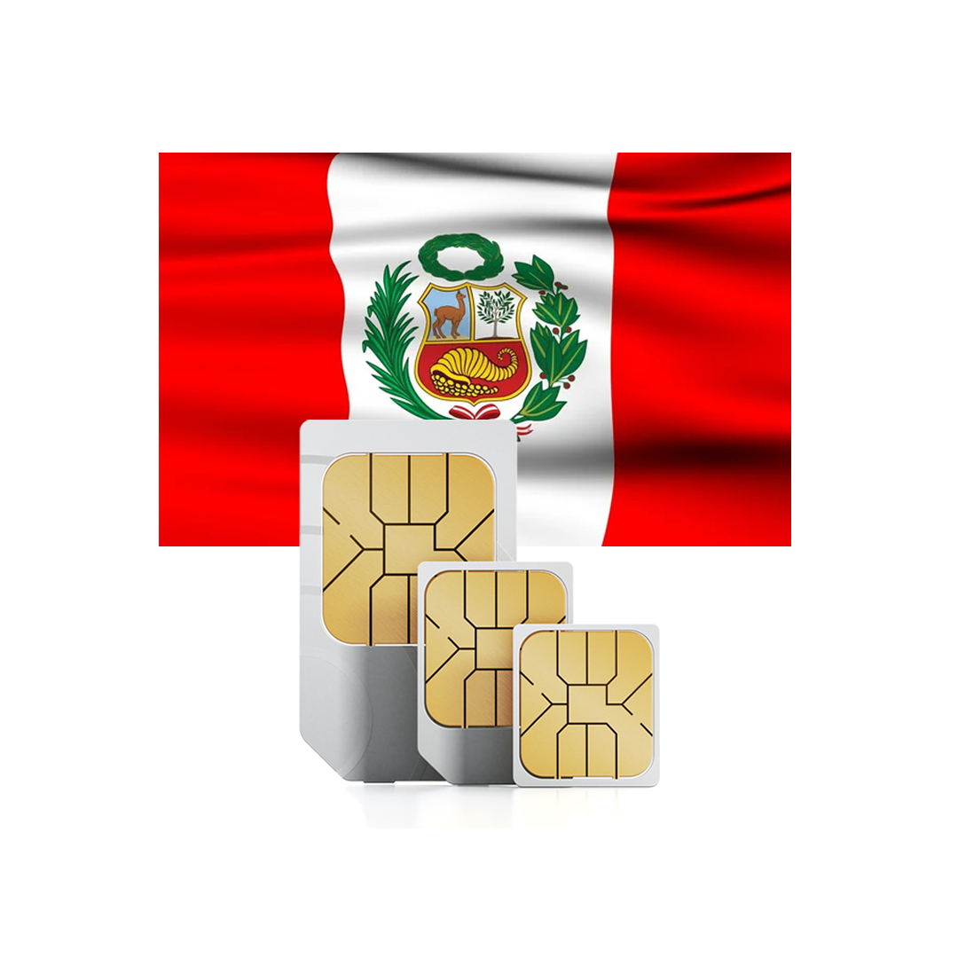 Prepaid-Reise-SIM-Karte für Peru
