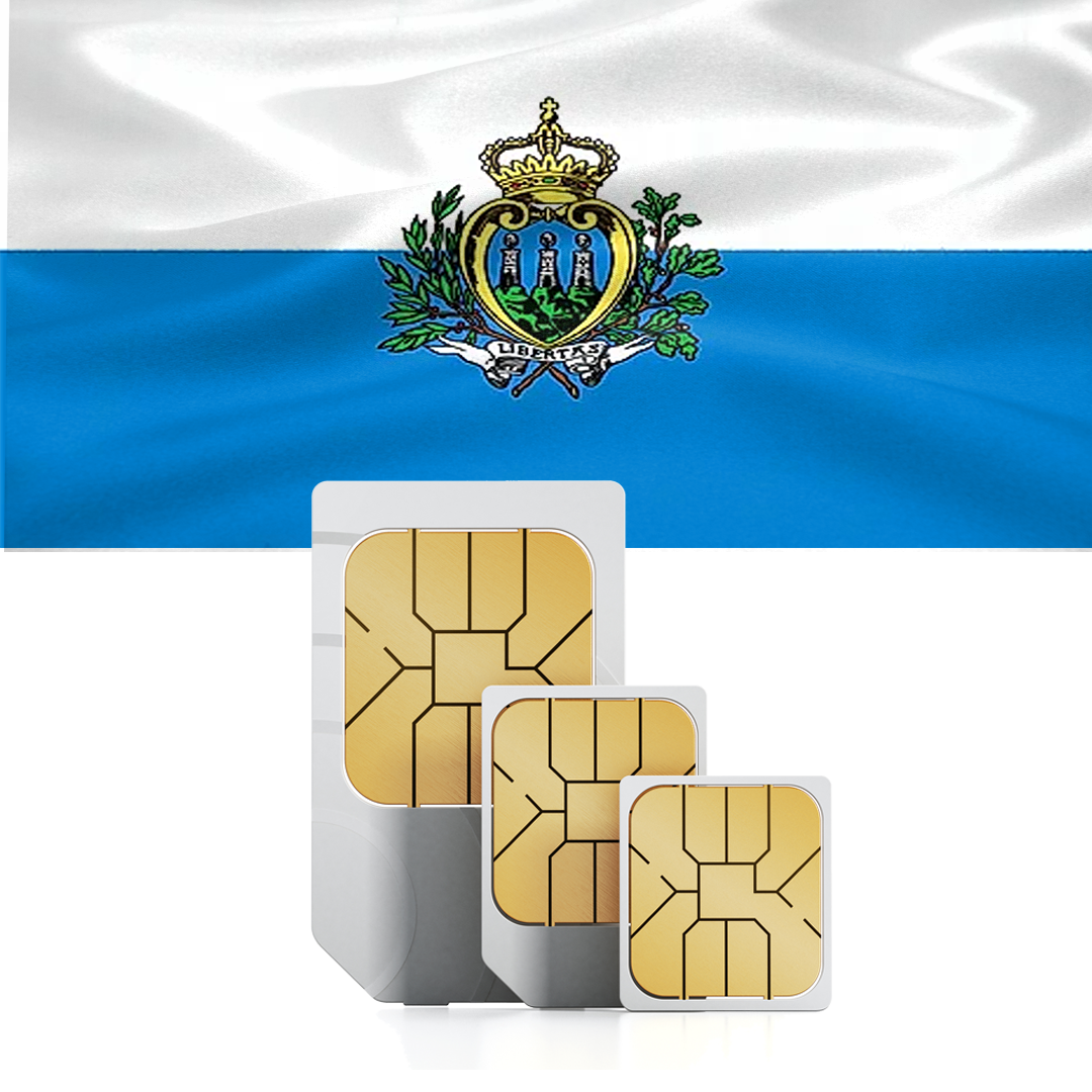 San Marino Prepaid-Reise-SIM-Karte