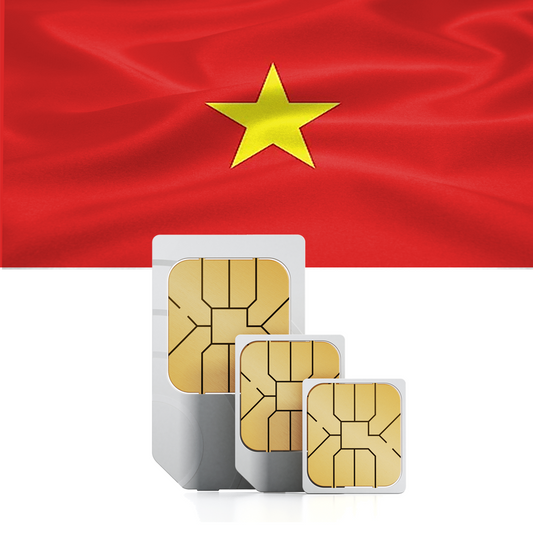 Prepaid-Reise-SIM-Karte für Vietnam