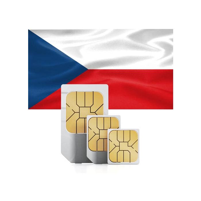 Prepaid-Reise-SIM-Karte für die Tschechische Republik