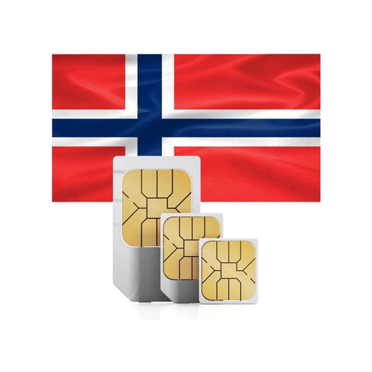 Carte SIM de voyage prépayée Norvège